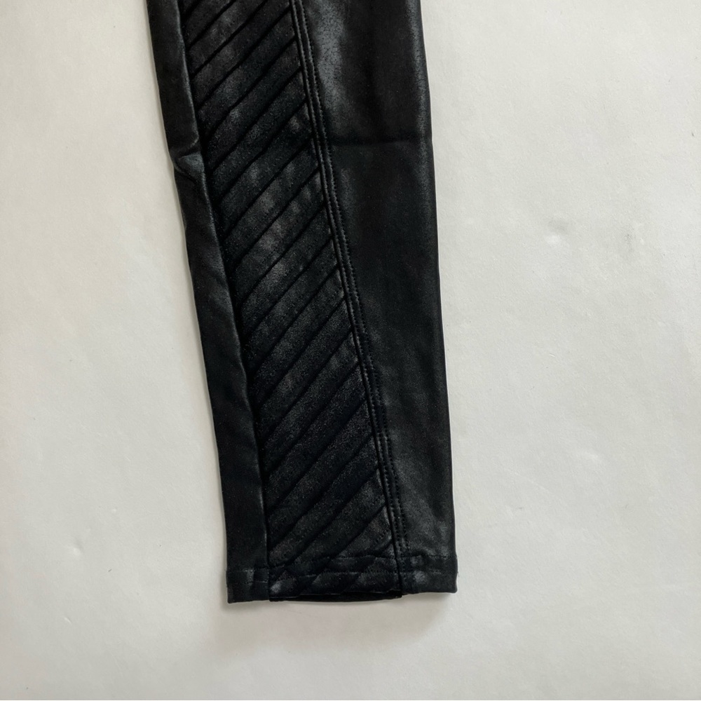 SPANX faux leather moto leggings - Picture 3 of 7